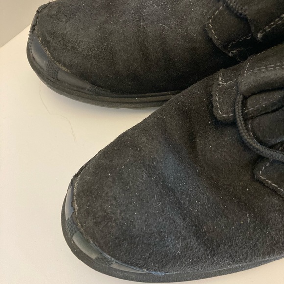 SOREL Black Suede Wedge Ankle Boots Women’s Size 10 - Picture 4 of 7